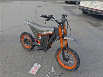Pegasus Electric Dirt Bike (Adult Pit Bike) 3000 W