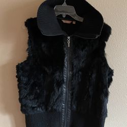 Faux Fur Vest Plus Size