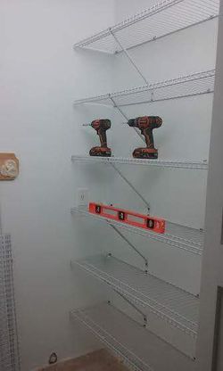 VENTILATED SHELVING, ORGANIZE YOUR CLOTHES & SHOES