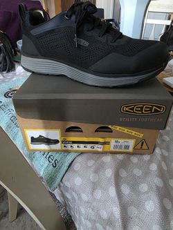 Like New Womens Keen Steel Toe Work Shoes