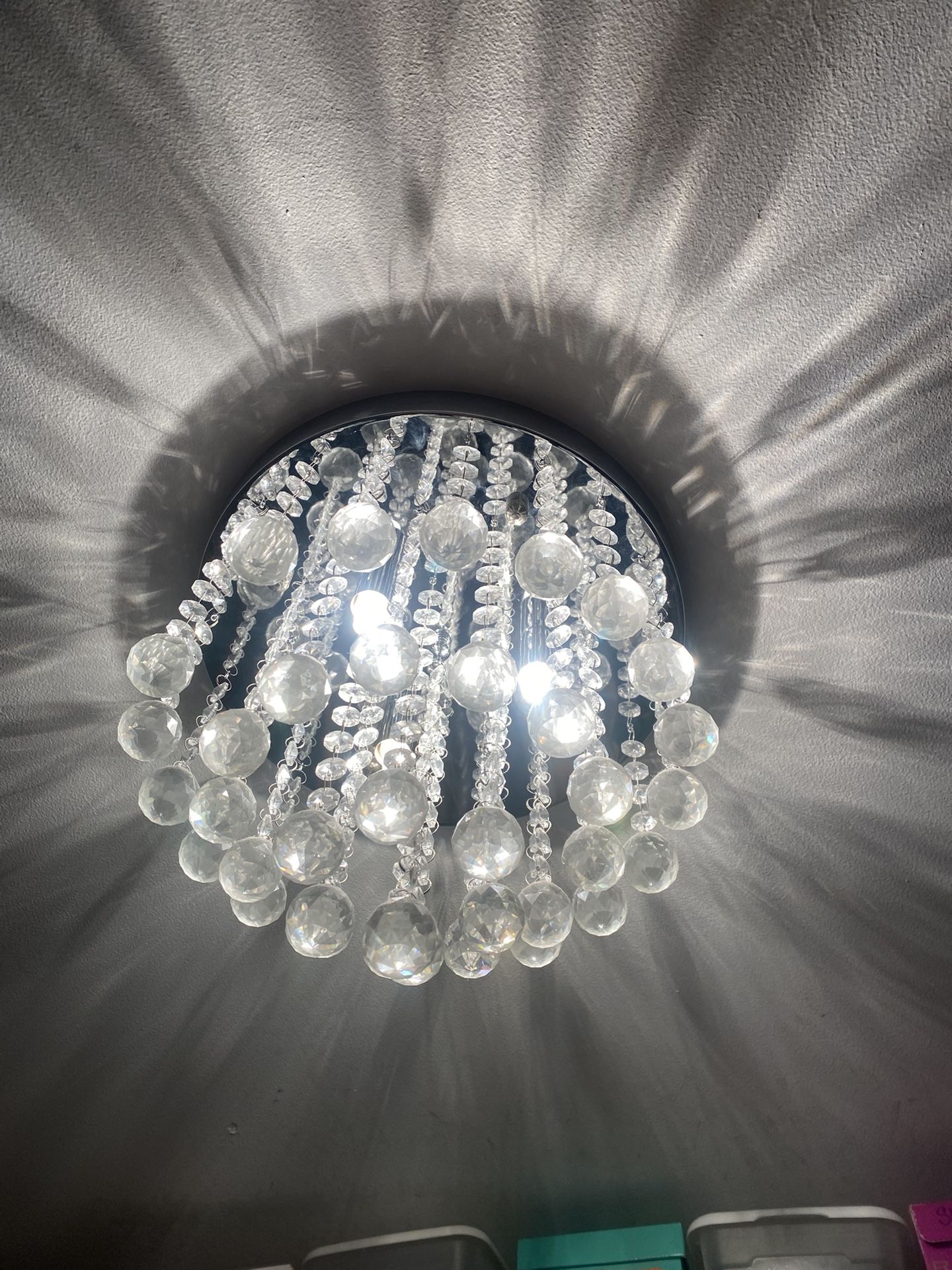 Small Chandelier 10 Inches Across