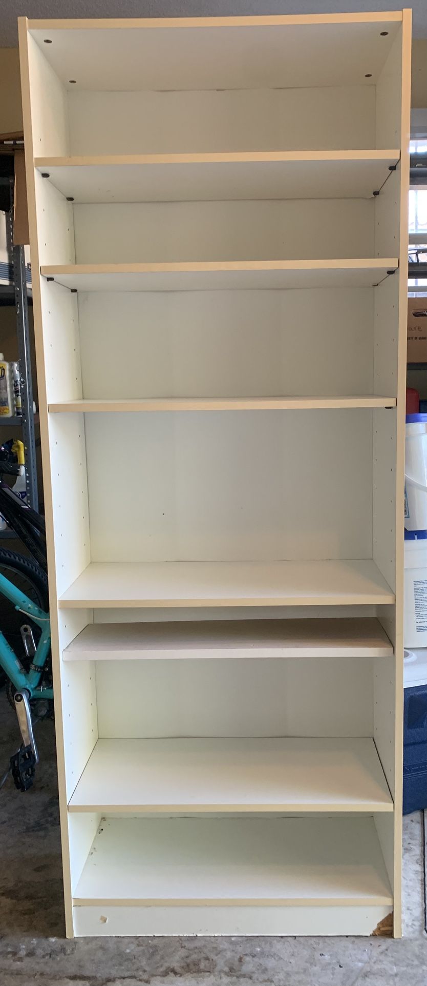 Book Shelve - White with Moveable Shelves