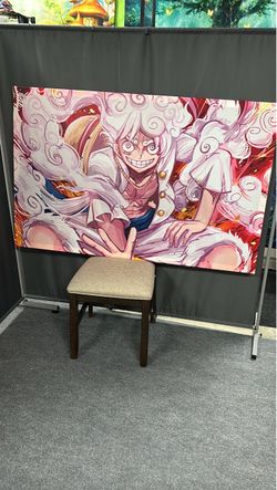 One Piece Luffy Gear 5 Polyester Canvas Print