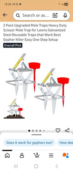 Mole trap