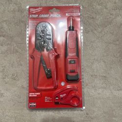 Strip Crimp Punch Twisted pair $50