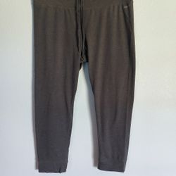 Jockey Women's Gray Capri Leggings Size XL