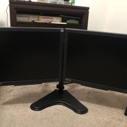 Dual Monitor Stand (monitors Not Included)