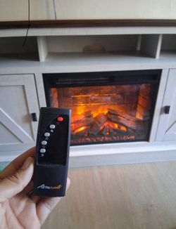 Dresser Plug In Heater Fire Place