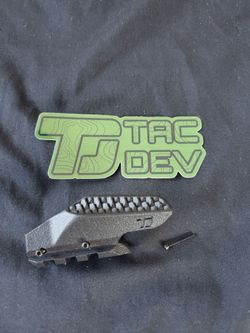 Tactical Development Pro Ledge Thumb rest for Sig p365 X macro