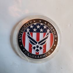 US AIR FORCE collectible coin. 