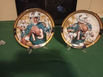 Dan Marino Collectible Plates
