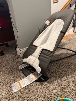 Baby Bjorn Bouncer soft woven gray
