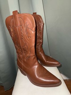 Brown/cognac ILV western cowboy boots