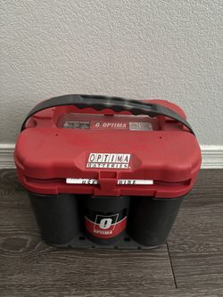 Red optima battery NEW