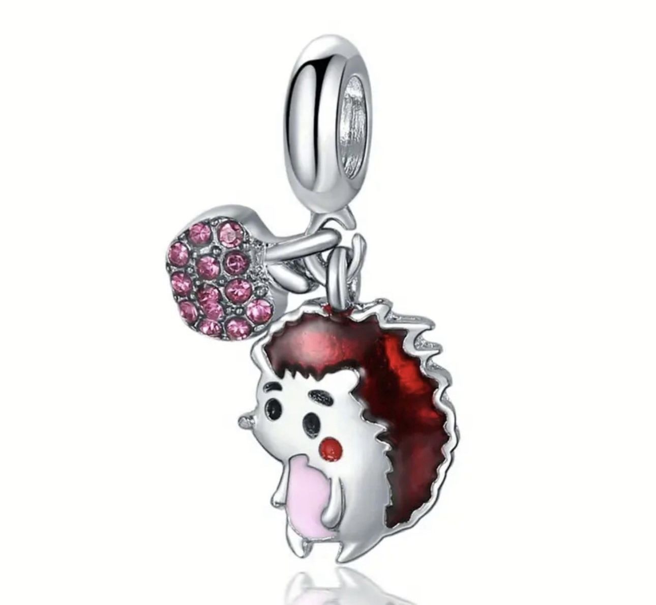 Adorable Hedgehog Charm Dangle
