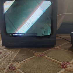 Sharp Linytron CRT TV 13 inch 1994 retro gaming