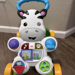 Fisher-Price Baby to Toddler Learning Toy, Learn with Me Zebra 