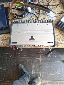 Jl Audio amplifier 500/1old school
