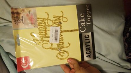 Cake topper