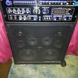 Amp for a band Or Home Use.. asking $400.00... use for your guitar are different things keyboard, or bass, or mic's .. even has a CD player .... ..
