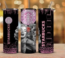 Starbucks/Marilyn Monroe tumbler