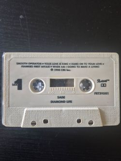 SADE - Diamond Life (Cassette,1985)