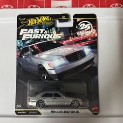 Mercedes-Benz 500 SEL - Hot Wheels Premium
