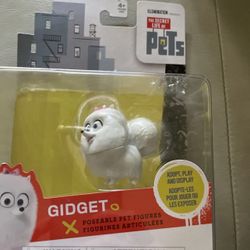 New In Pkg. The Secret Life Of Pets Gidget Poseable Figure