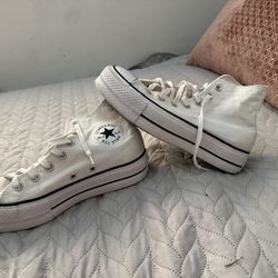 White Converse 