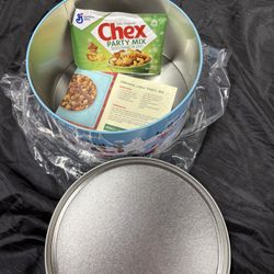 CHEX mix Collectible Tin 2025 Holiday Season 