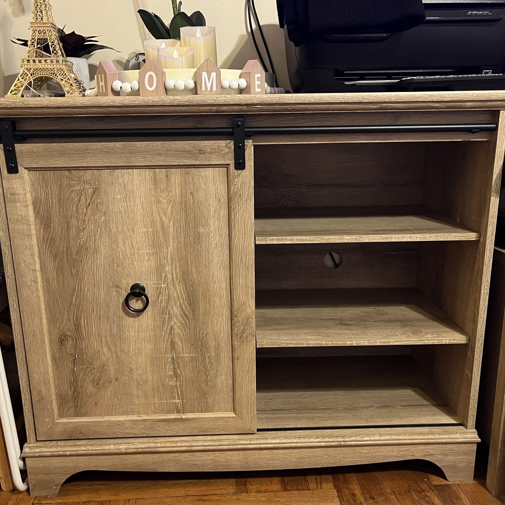 Brand New 41” Wood TV Stand and Matching Desk