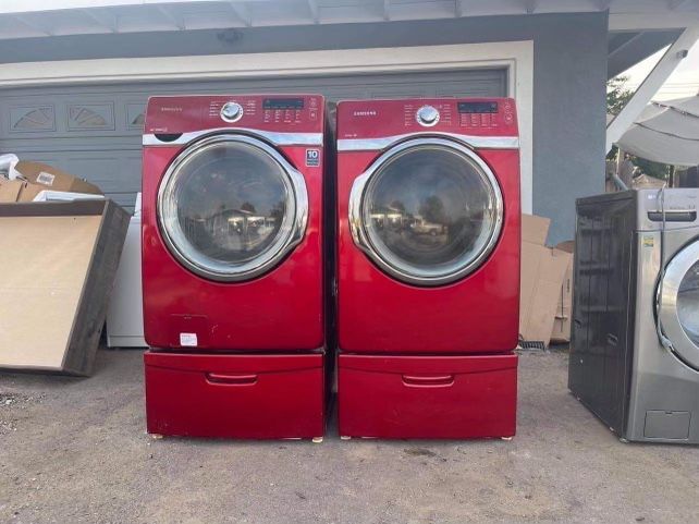 Washer And Gas Dryer Laundry Set 