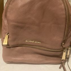 Michael Kors Double Zipper Closure Backpack 