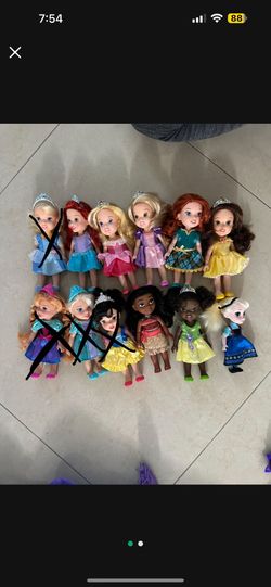 Disney Princess Dolls 
