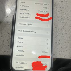 iPhone 14 Plus 128GB – Works Great – Cracked Back Glass