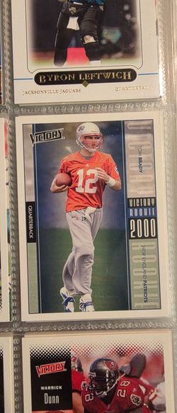 Upper Deck 2000 Victory Tom Brady #326 Rookie New England Patriots Football