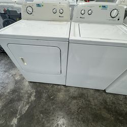 Amana Set Washing Machine & Electric Dryer . 
