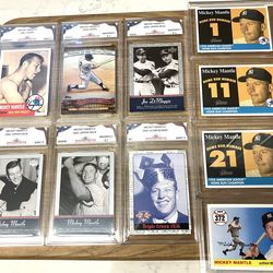 Mickey Mantle Baseball Card Collection