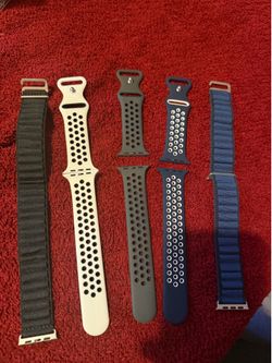 Apple Watch  bands $9 each or 3 for 20.00 size 40-49 I have more styles and all sizes