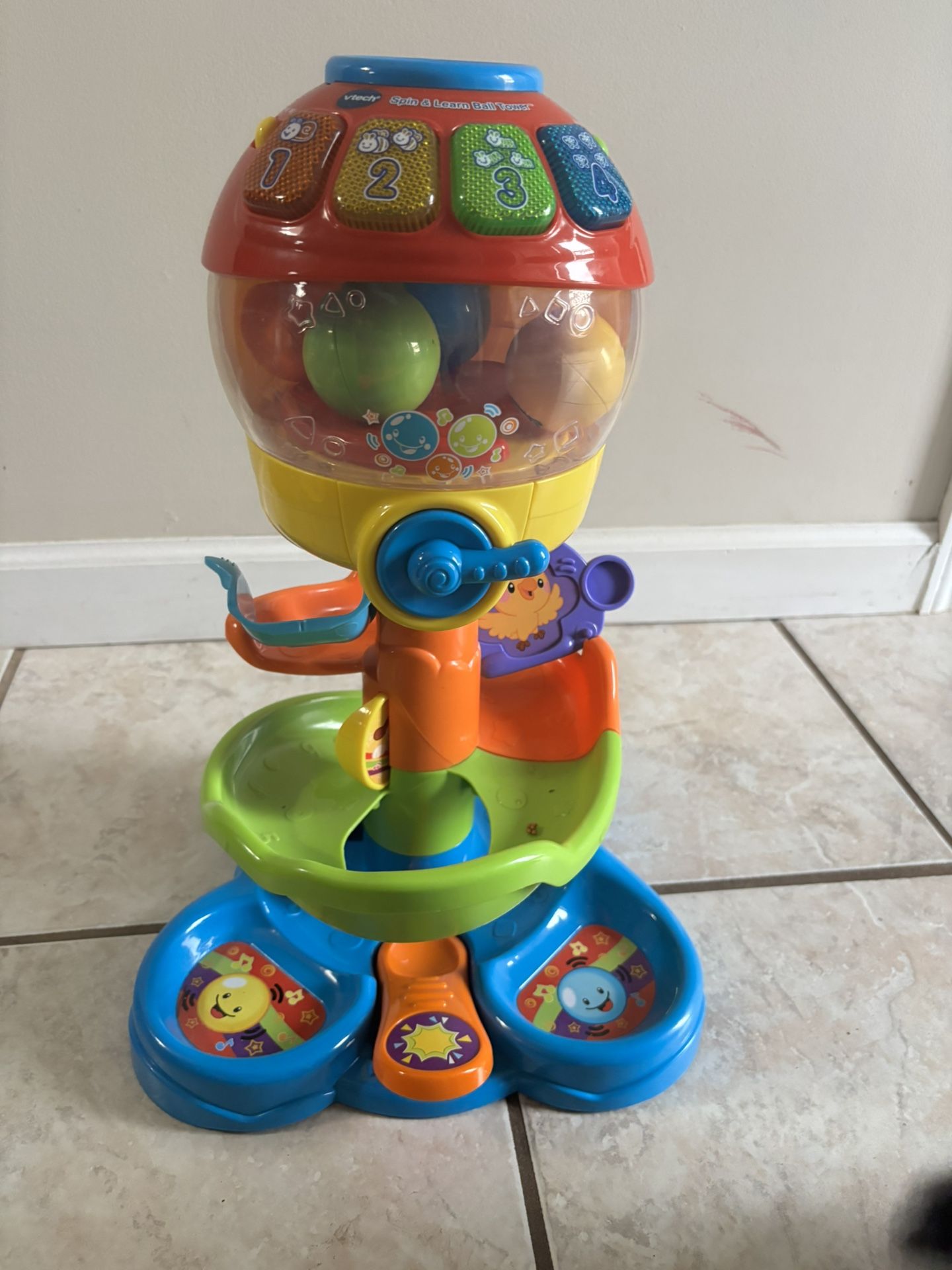 V Tech Spin And Learn Ball Tower