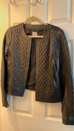 Nordstrom Women’s leather jacket black size s/m