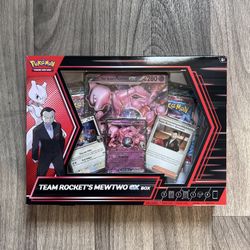 Team Rockets Mewtwo EX Box