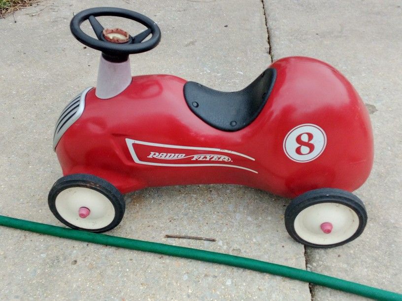 Radio Flyer Metal Kids Car