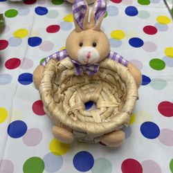 Easter Decoration Egg Basket Small Size 