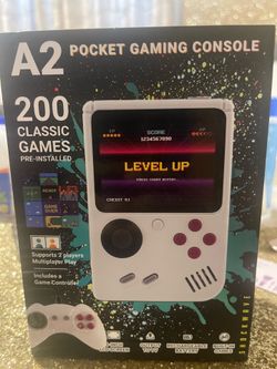 Pocket gaming console 200 classic games
