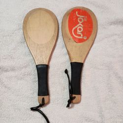 Vintage Jokari Champ Model Paddles 