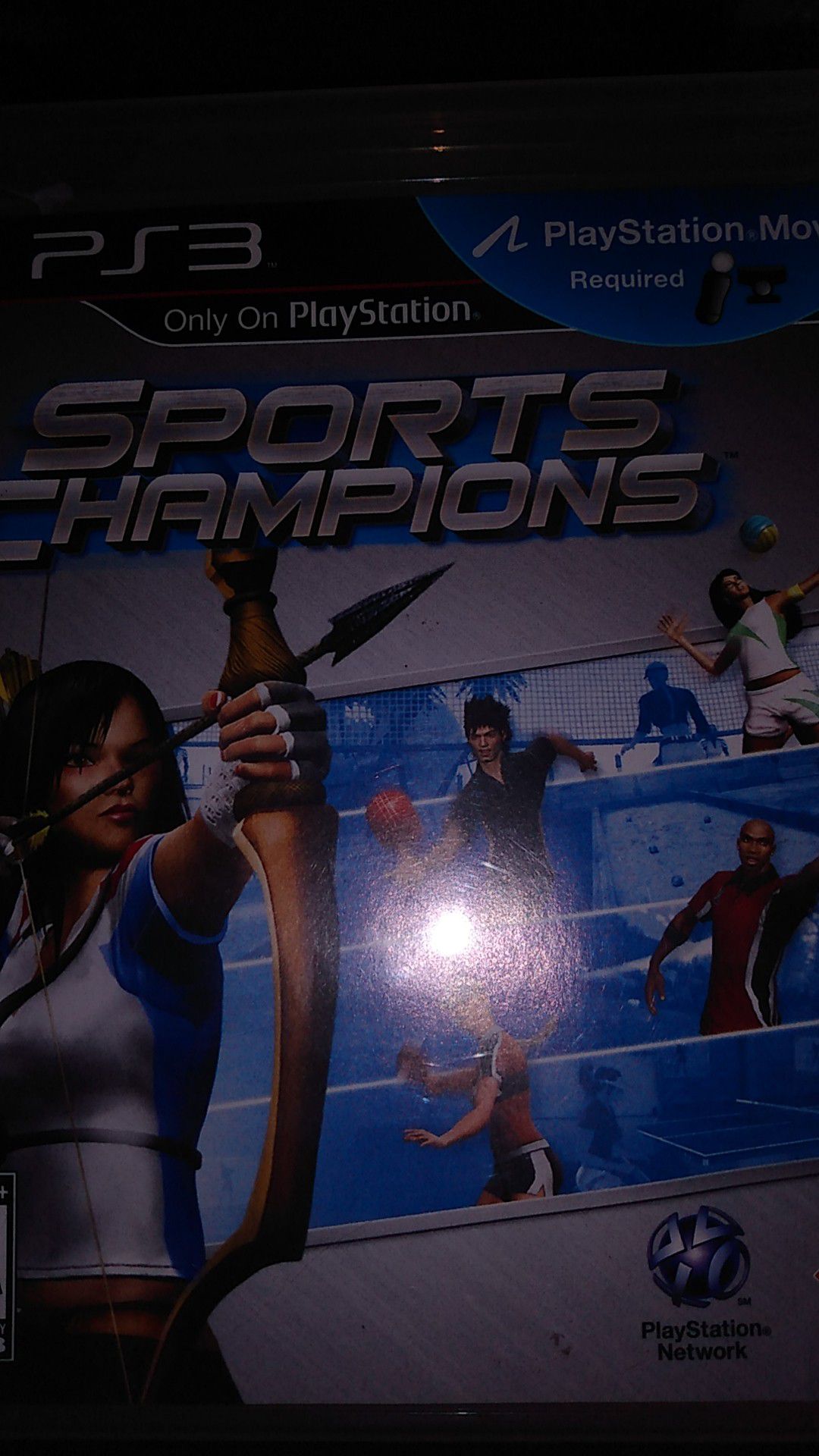 Ps3 sports champion requires camera and controller