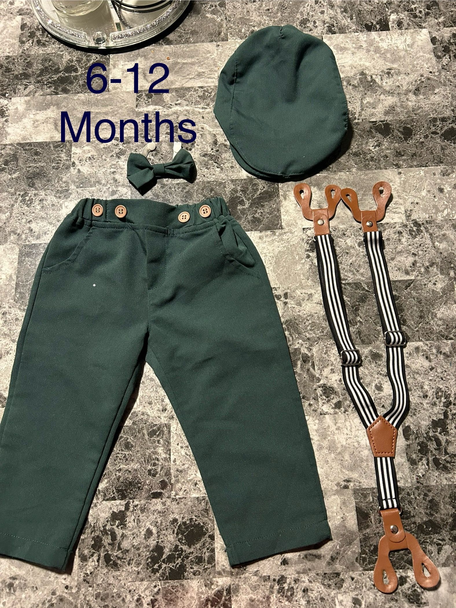 ZOEREA Baby Boy Suit Gentleman Outfit Clothes Infant 6-12 months