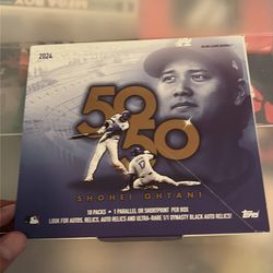 Shohei Ohtani Opened 50/50 box with 49 cards!