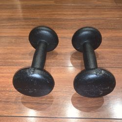 Pair 5 lbs Dumbbells $10.